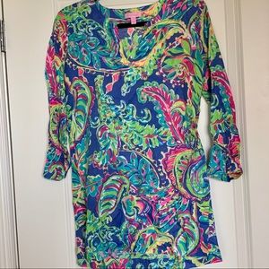 Lilly Pulitzer Linen Tunic NWOT